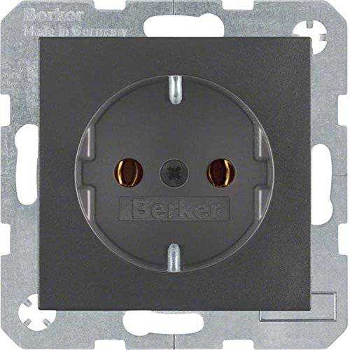 Berker 41431606 Steckdose SCHUKO S.1/B.3/B.7 anthrazit, matt Mesch Shop Berker 41431606 Steckdose SCHUKO S.1/B.3/B.7 anthrazit, matt Mesch Shop